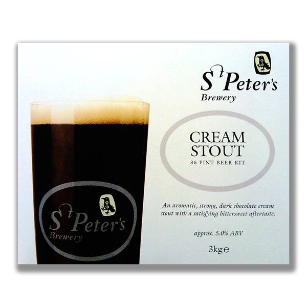 St Peters Cream Stout Homebrew Kit